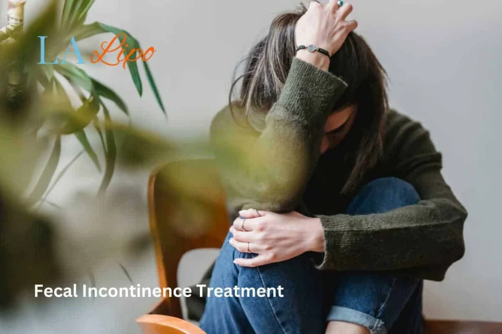 woman worried about fecal incontinence diet Melksham