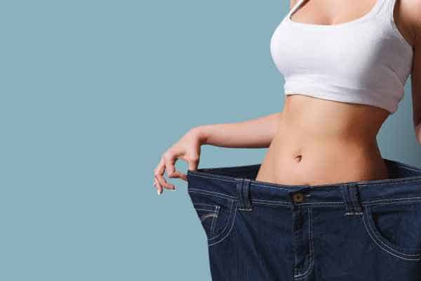 woman after fat reduction treatment Melksham