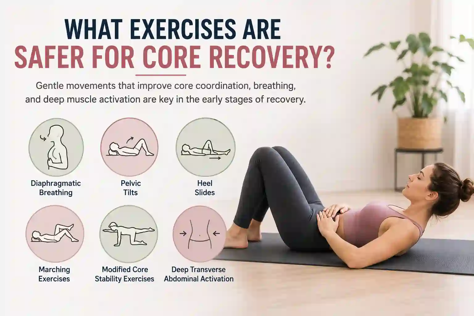 What Exercises Are Safer for Core Recovery Melksham
