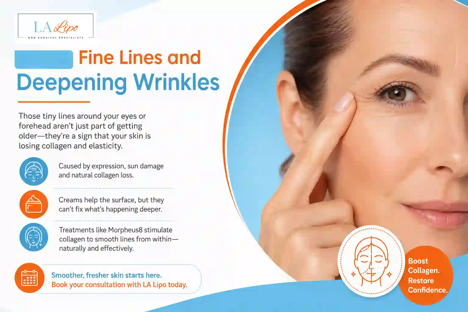 Sign #2: Fine Lines and Deepening Wrinkles Melksham